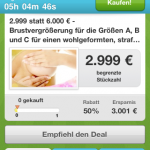 Brustvergrößerungen auf Groupon oder: Click to Enlarge