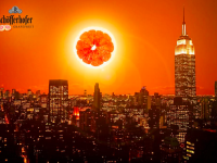Manhattanhenge Advertising NYC Schofferhofer Grapefruit